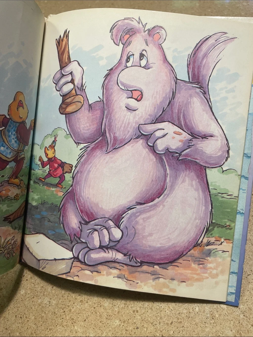 Teddy Ruxpin’s Birthday Storybook - Blue
